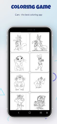 Zootopia Coloring Game - Screenshot 4
