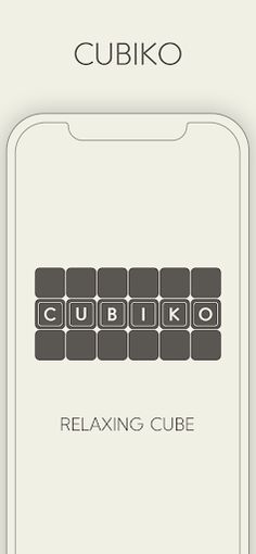 Cubiko - Relaxing Cube - Screenshot 1