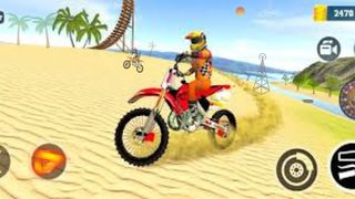 Moto Beach Bike Stunt Race Pro - Screenshot 2