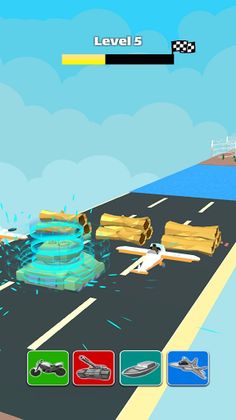 Vehicle Transform Race - Screenshot 4