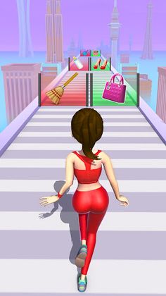 Boss Lady Run: Princess Run 3D - Screenshot 1