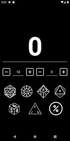 NAT-20 Dice Roller - Screenshot 1