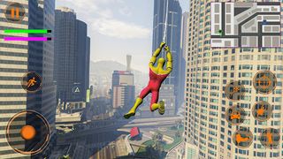 Gangster Spider Rope Games 3d - Screenshot 2