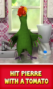 Talking Pierre the Parrot - Screenshot 2