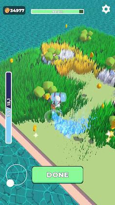 Watering Lawn - Collect Art - Screenshot 1