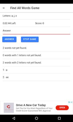 Find All Words - Screenshot 3