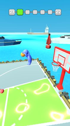 Basket Dunk 3D - Screenshot 2