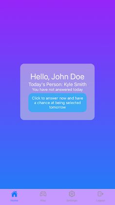 A Person Per Day - Screenshot 2