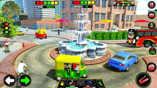 City Tuk Tuk Auto Rikshaw Game - Screenshot 2