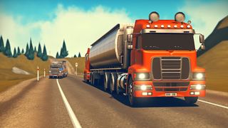 Oil Cargo Transport Truck Game - Screenshot 2