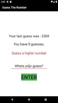 Guessing Numbers - Screenshot 3
