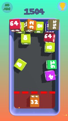 Number Cube 2048 3D - Screenshot 3