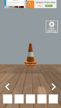 Escape from Cones Room - Screenshot 3