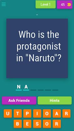 ANIME QUIZ - ANIME CHALLENGE - Screenshot 1