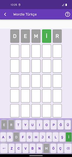 WordleTürkçe - Screenshot 2