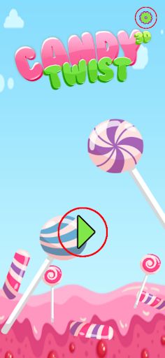 Candy Twist 3D - Screenshot 1