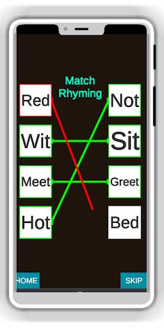 Match rhyming words - Screenshot 2