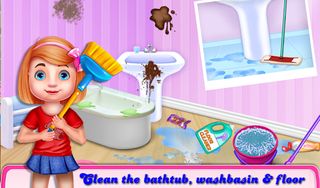 Christmas House Cleaning Game - Screenshot 1