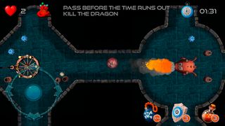 Fantasy maze rolling ball - Screenshot 1