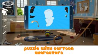 Puzzle with Cartoon Characters - Screenshot 1