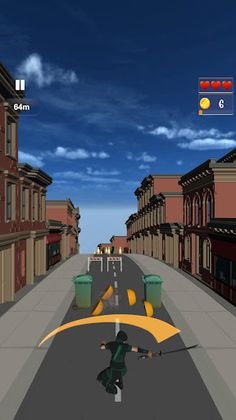 Ninja Cutting Fruit: Run Game - Screenshot 2