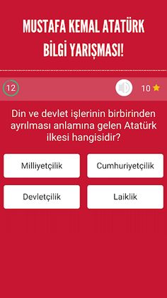 Atatürk Bilgi Yarışması - Screenshot 2