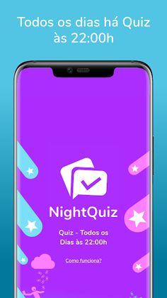 NightQuiz – Quiz com prémios - Screenshot 2