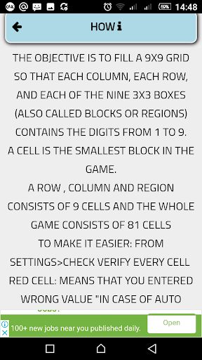 Sudoku world offline game - Screenshot 3