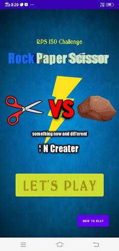 Rock,Paper,Scissor play rps150 - Screenshot 1