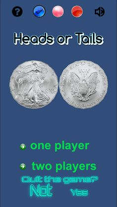 HEADS or TAILS (flip coin) - Screenshot 1