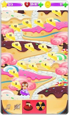 BonBon crushed Game : Match 3  - Screenshot 1