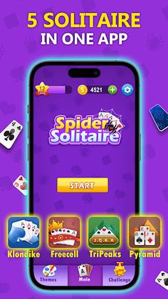 Spider Solitaire - Screenshot 4
