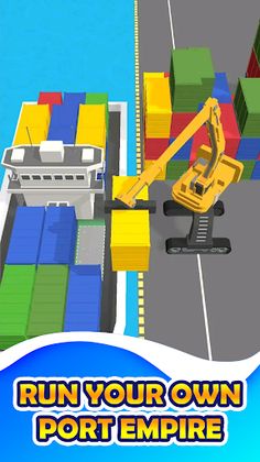 Idle Port Tycoon: Build It - Screenshot 1