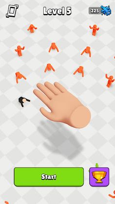 God Hand – Stickman Slap Smash - Screenshot 2