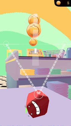 Fruit Golf - Screenshot 1