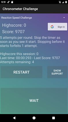 Chronometer Challenge - Screenshot 3