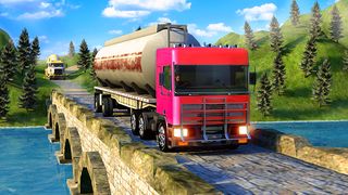 Realistic Cargo Truck Drive Si - Screenshot 2