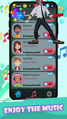 Chainsaw Man Piano Denji Game - Screenshot 4