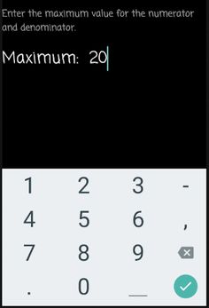 Fraction Simplify Practice - Screenshot 2