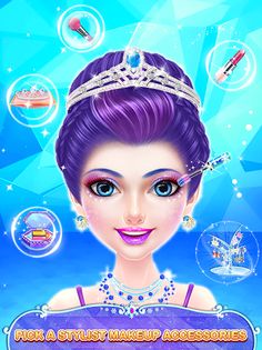 Ice Princess Salon Makeover - Screenshot 4