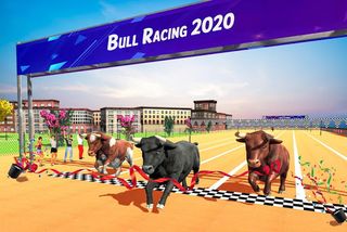 Angry Bull City Rampage 3D - Screenshot 2