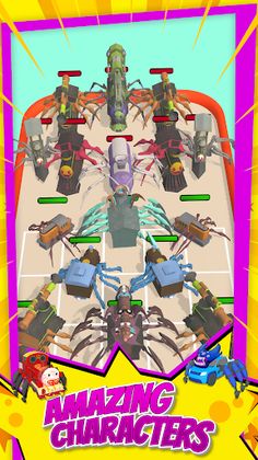 Merge Spider : Run And Battle - Screenshot 2