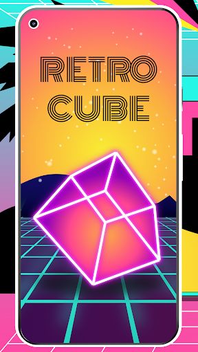 Retro cube - highway rider - Screenshot 2