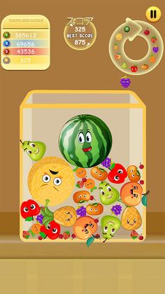 Watermelon Merge Fruit Puzzle - Screenshot 1
