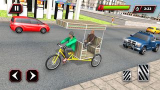 Tuk Tuk Bicycle Driver: Auto C - Screenshot 3