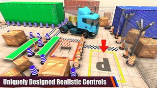 Euro Truck Sim Parking Game - Screenshot 2