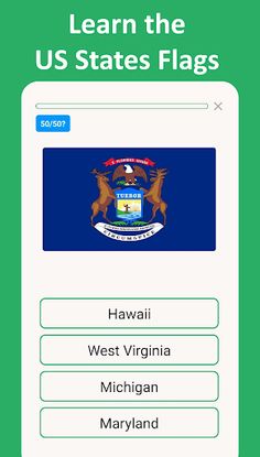 50 States: US Maps, Capitals - Screenshot 3