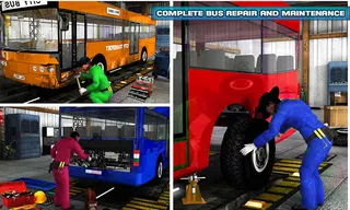 Gas Station Bus Parking Games - Screenshot 3