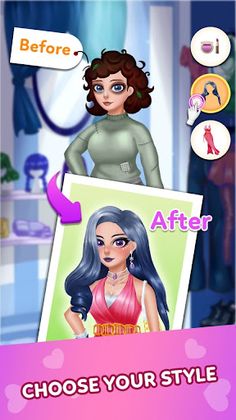 Love Stories : Puzzle Dressup - Screenshot 2
