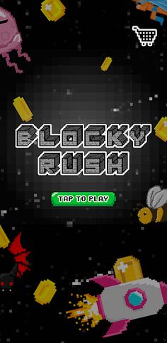 BLOCKY RUSH - Screenshot 1